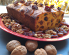 Cake au chorizo et noisettes