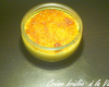 Crème brûlée à la vanille facile