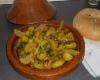 Tajine de poulet aux pomme de terre