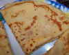 Crêpes à la farine d'amarante