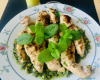 Poulet à la menthe