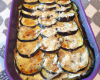 Gratin d'aubergines inratable