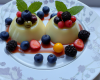 Pannacotta aux 2 fruits