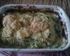 Gratin de courgettes aux ravioles de Romans