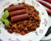 Chili con carne saucisses