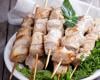 Brochettes de porc marinées au Yuzu