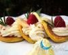 Crêpes Parmentier aux Pistaches et Chantilly au Mascarpone au Citron et Framboises