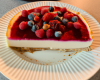 Cheesecake aux fruits rouges sans cuisson