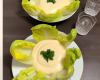 Crème d'endives en île flottante