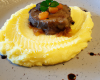 Parmentier de filet de lièvre à la royale de purées