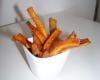 Verrine de frites de carottes