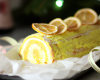 Bûche de Noël citronnée