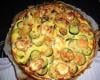 Tarte courgettes et chèvre