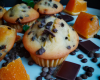 Muffins à l'orange et pépites de chocolat