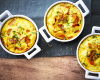 Clafoutis aux carottes, cumin, orange