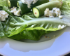 Romaine au concombre et chèvre frais