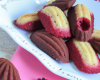 Madeleines bossues au chocolat à la framboise