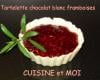 Tartelettes croustillantes chocolat blanc framboises