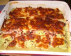 Gratin de courgettes jambon-mozarella