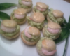 Mini vol au vent à la crème d'avocat