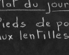 Pieds de porc aux lentilles