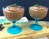 Mousse au chocolat au bon goût de crème