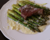 Sauté d'agneau aux asperges