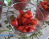 Tartare de fraises aux pistaches