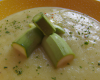 Velouté de courgettes à la vache qui rit facile