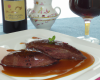 Magret de canard au jus de Porto