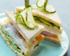 Club sandwich aux Concombre de France et haddock