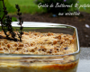 Gratin de courge butternut & patate douce aux noisettes