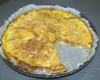 Quiche sucrine sur lit d'oignons