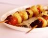 Brochette de gnocchis aux deux tomates