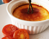 Crème brulée à la tomate confite