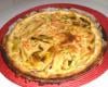 Quiche saumon et poireaux