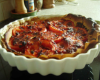 Tarte à la moutarde et tomates