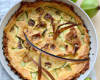 Clafoutis aux poireaux