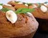 Muffins au potiron et noisettes croquantes au cœur de mozzarella