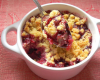 Crumble aux fruits rouges maison