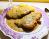 Escalope à la moutarde maison