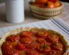 Tarte à la tomate et à la fourme d'Ambert