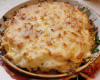 Gratin d'Ambert en croûte de lard paysan