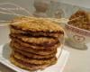 Biscuits flocons d'avoine et chocolat