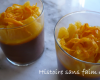 Verrine chocolat-orange rapide