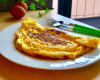 Omelette au gruyère