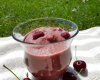 Smoothie d'été aux cerises