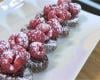 Sablés diamants au chocolat et aux framboises