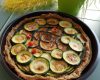 Tarte aux courgettes et soja