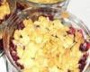 Crumble fruits rouges